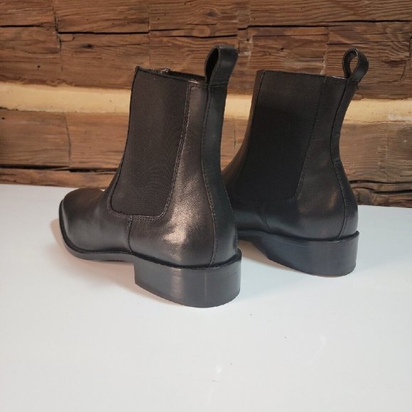 Men\'s Boots Tommy Hilfiger Black Size 42 - 9.5 New Without Tags